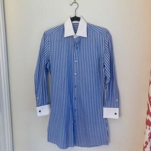 J. Hilburn Custom Shirt Dress - Fit Size 2-4